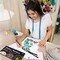 30 Fabric Markers, Permanent Colors Dual Tip Fabric Pens for Writing Painting on T-Shirts Clothes Sneakers Canvas Pillowcases, Child Safe & Non-Toxic for Kids Adults